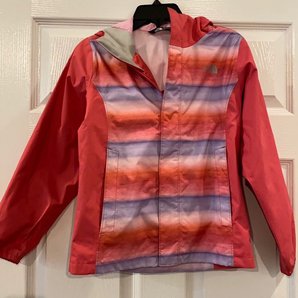 Pink and Purple The North Face children’s jacket